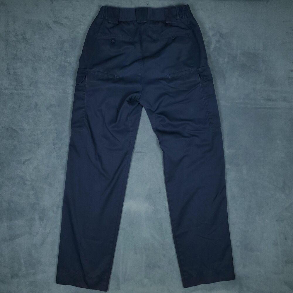5.11 Tactical Pants Mens 32x34 Cargo Navy Blue Workwear Utility Pockets Uniform - Picture 13 of 15